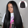 Sterly Hair 3/4 PCS Bundles Deal Brazilian Virgin Hair kinky Straight Bundles Human Hair Extensions