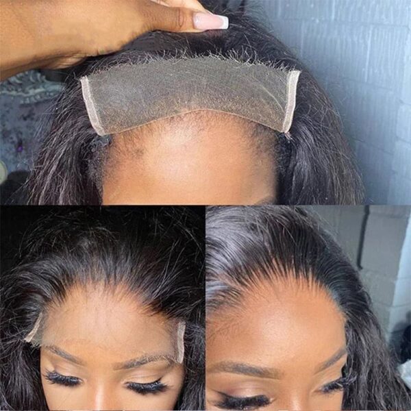 Sterly 5x5 Glueless HD Lace Closure Wigs Human Hair Silk Straight Hair Wigs