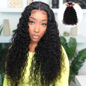 Sterly Hair Brazilian Virgin Hair 3/4 PCS Bundles Deal Water Wave Human Hair Extensions Bundles