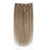 Sterly #6/613 Highlight Straight Clip-in Human Hair 8 Pices With 18 Clips 120g