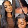 Sterly Ready To Go Glueless Wigs Straight 7×5/13×6 Transparent Lace Human Hair Wigs