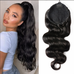 Sterly Body Wave Human Hair Drawstring Ponytail Human Hair Extensions