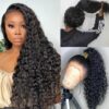 360 Lace Frontal Wigs Water Wave Human Hair Wigs For Women Sterly Hair